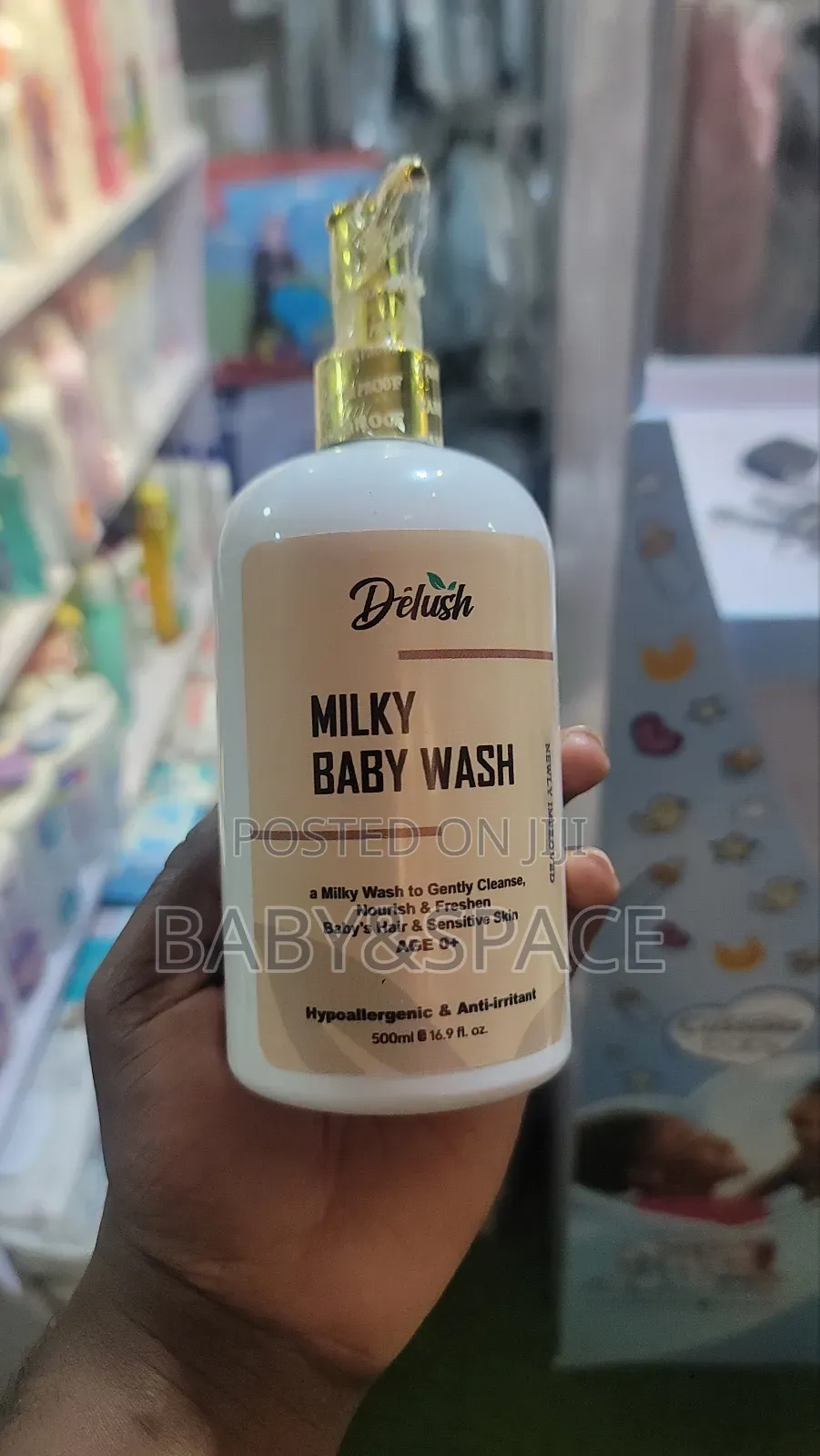 Delush Milky Baby Wash