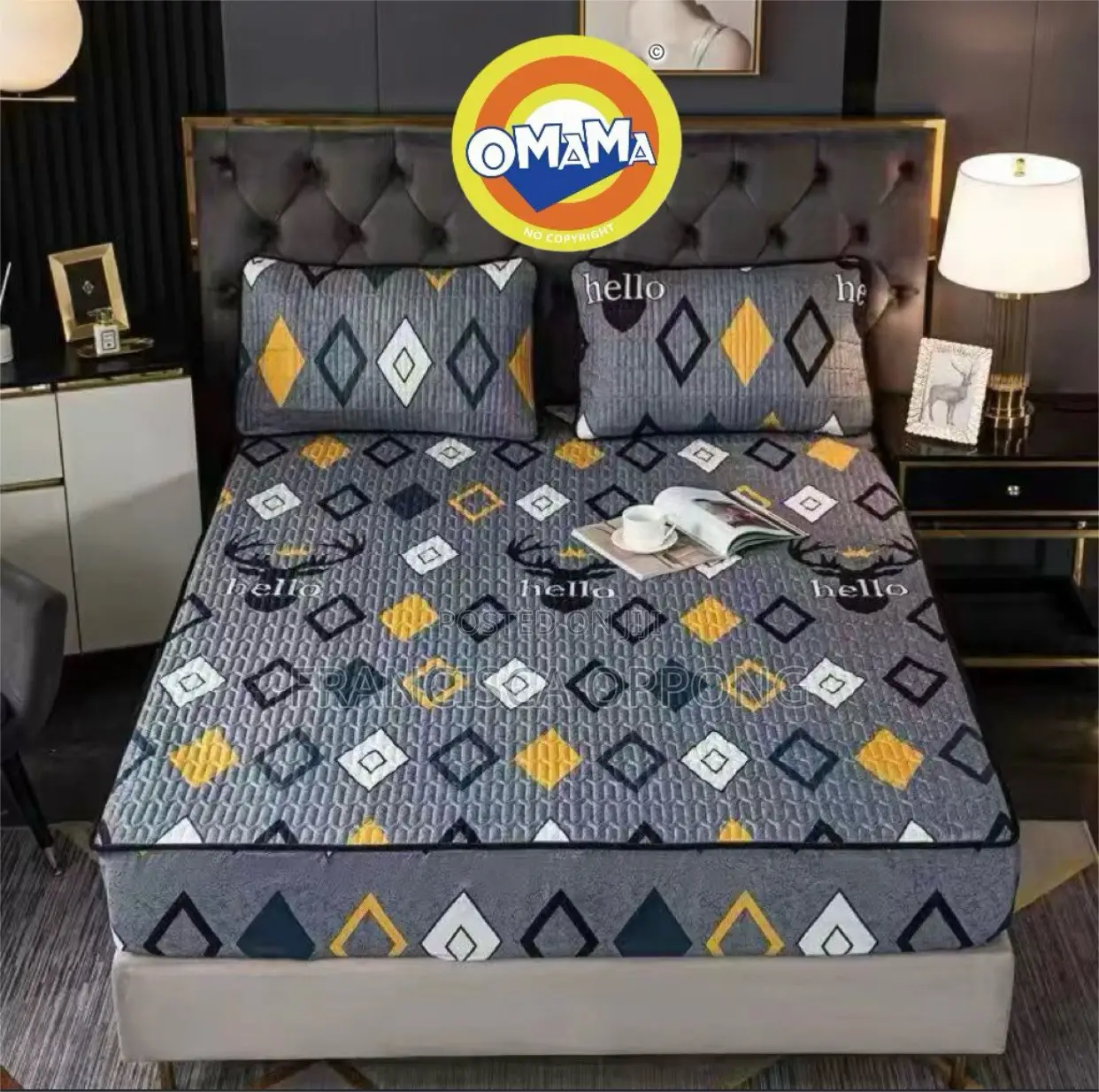 Waterproof Mattress Protector,(Available In Various Colors)