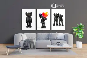 Wall Art Canvas 3 Sett