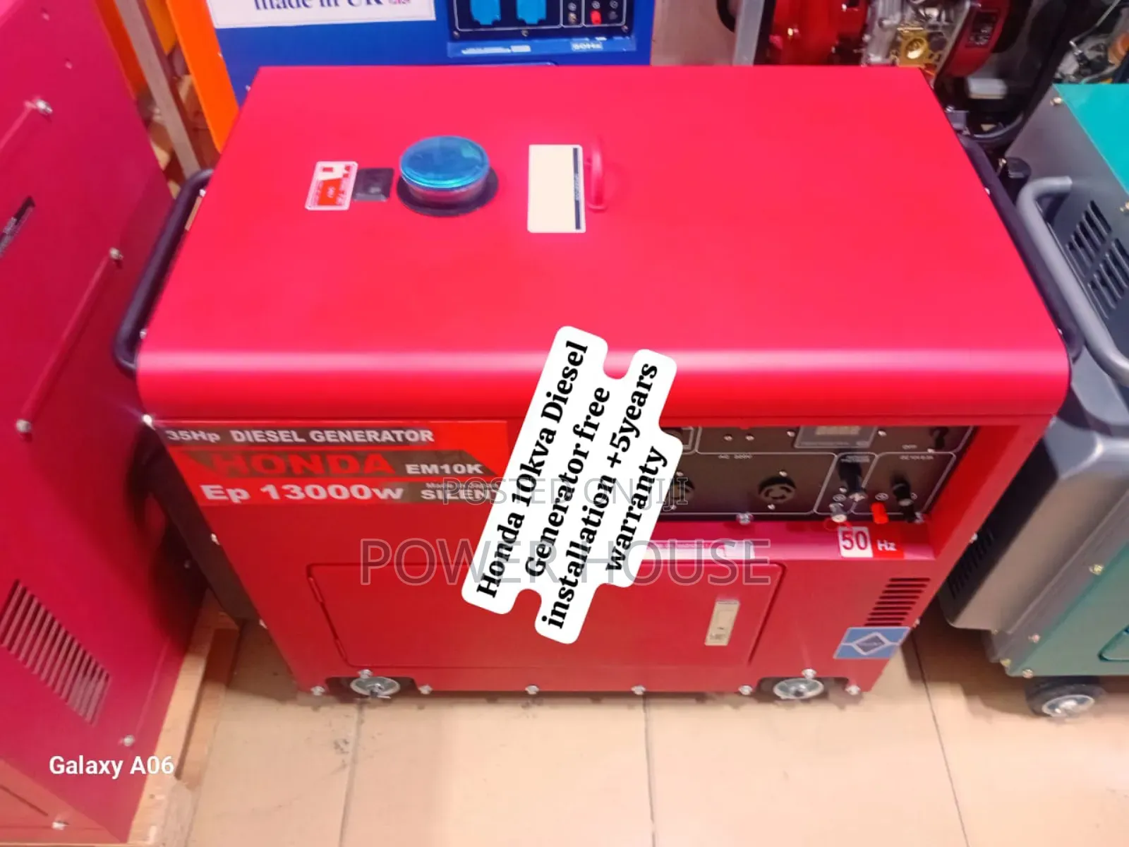 Power Flow Honda Diesel Generator 10kva Silent