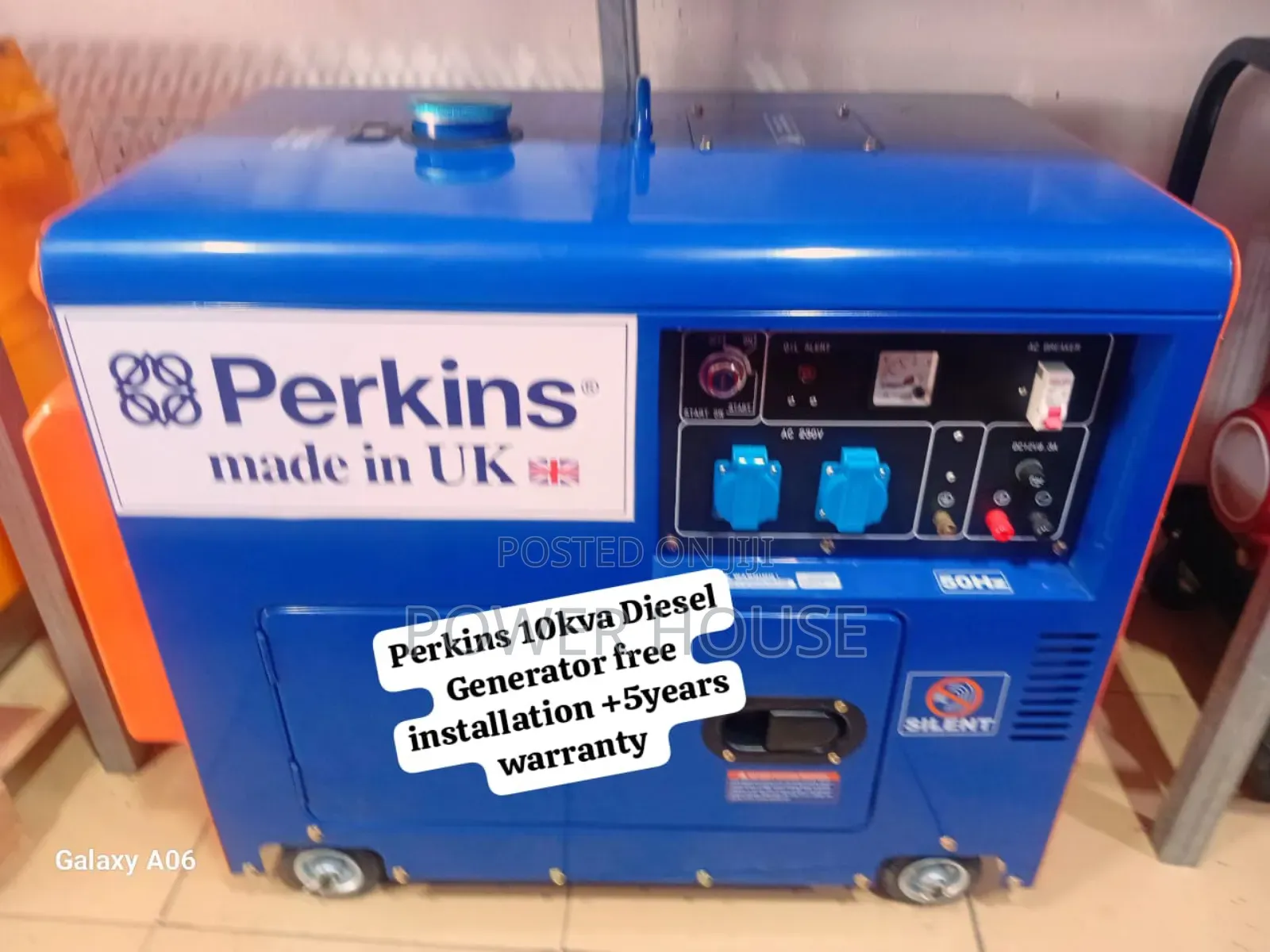 Energy Management Perkins Diesel Generator 10kva Silent