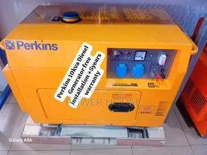 Power Up System Perkins Diesel Generator 10kva Silent