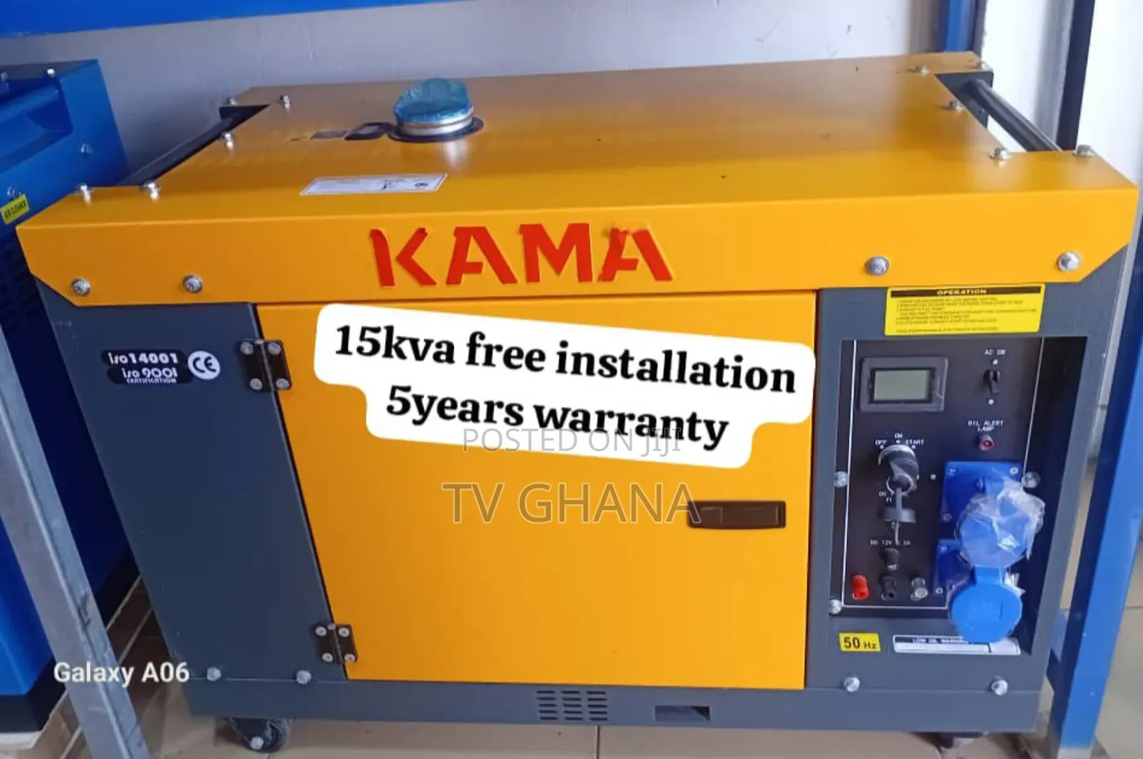 Power for Side Hustle Kama 15kva Diesel Generator 15kva