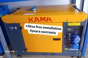 Power for Side Hustle Kama 15kva Diesel Generator 15kva