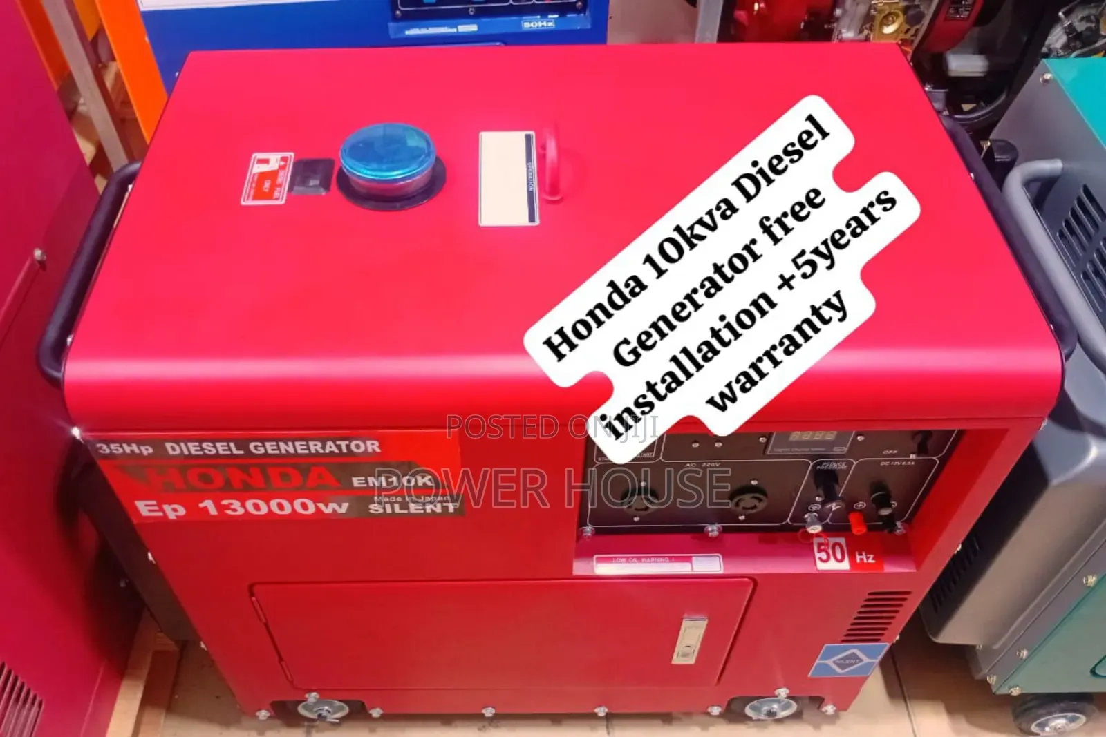 Efficient Energy Honda Diesel Generator 10kva Silent