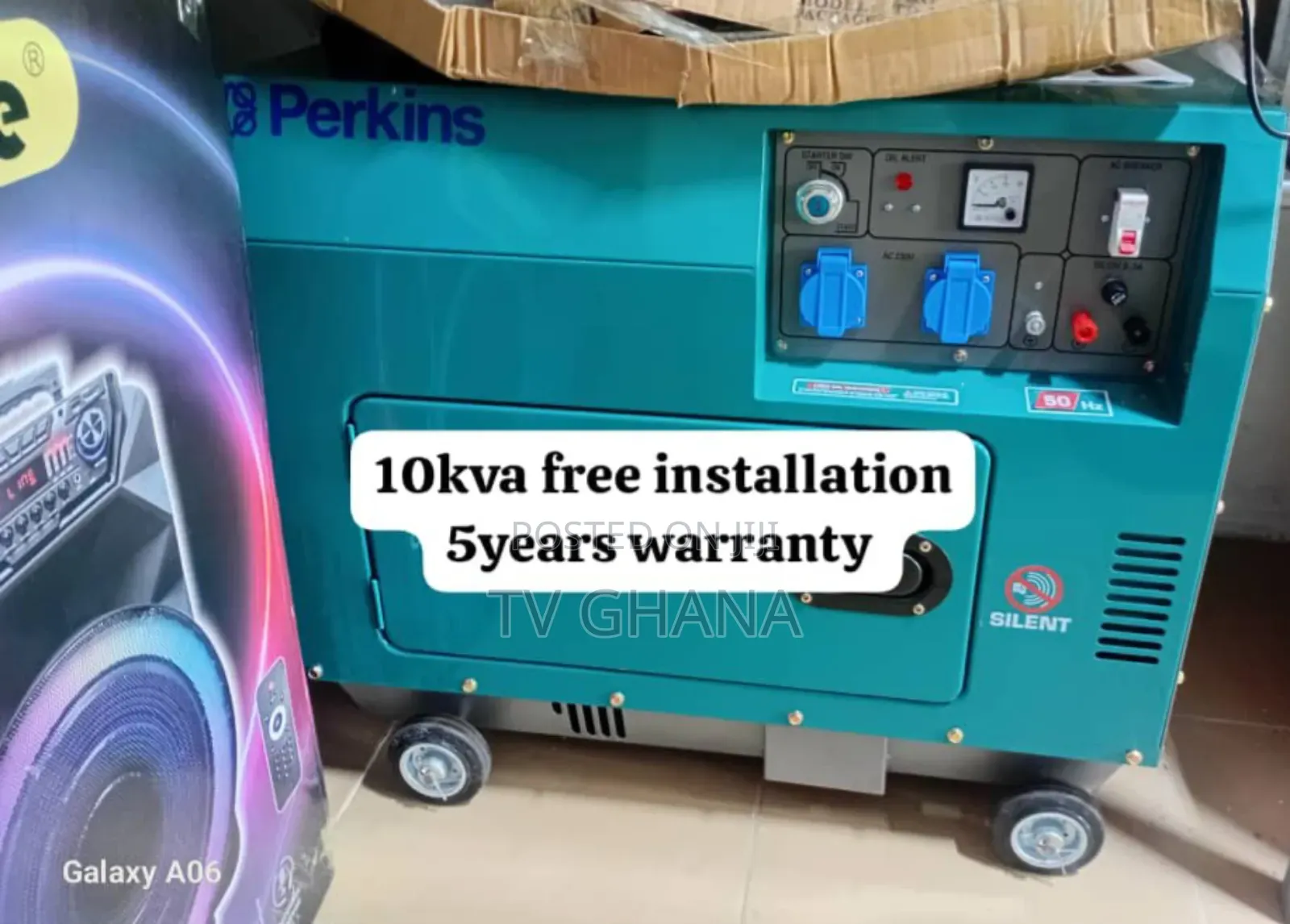 Generator That Delivers Perkins 10kva 13000watts Diesel