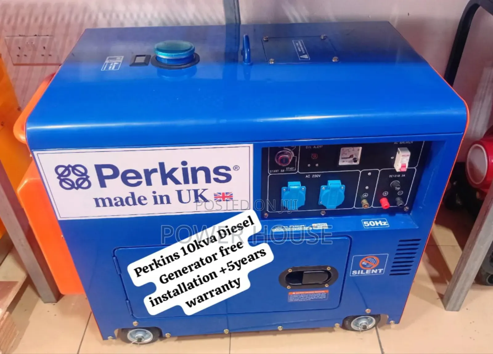 Exact Energy Perkins Diesel Generator 10kva Silent