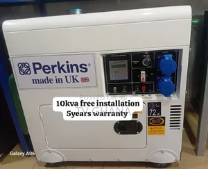 Stay Lit With Style Perkins 10kva Diesel 13000watts Diesel