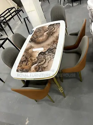 Modern Six Seater Dining Table
