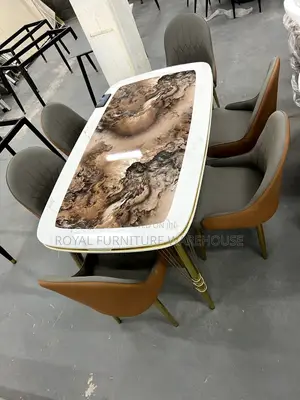 Modern Six Seater Dining Table