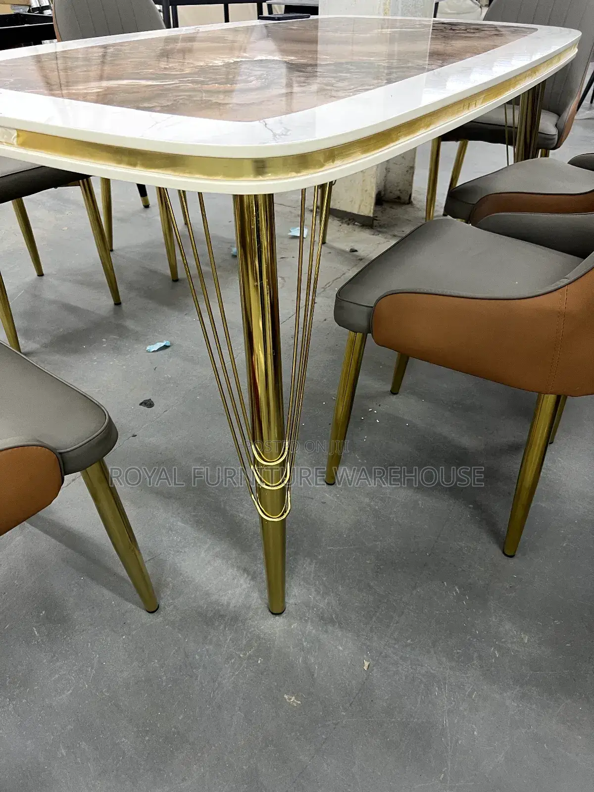 Modern Six Seater Dining Table