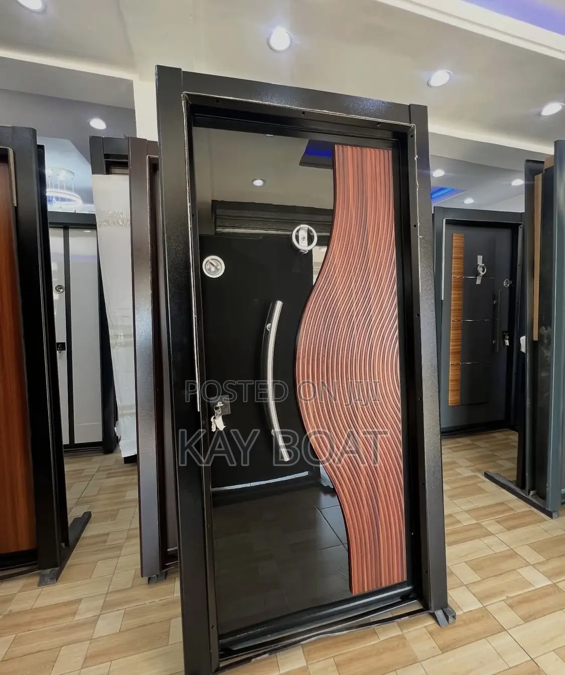 A Surface Glass Heavy Duty Door