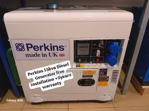 Glitchy Power Perkins Diesel Generator 15kva Silent