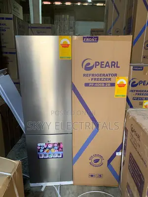 Pearl Pf-406b-2b 261liters Double Door Fridge