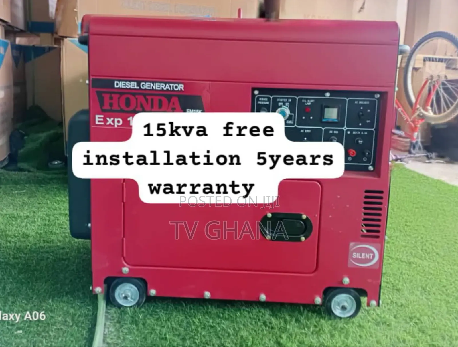 Rise With Light Honda 15kva Diesel Generator 15kva Diesel