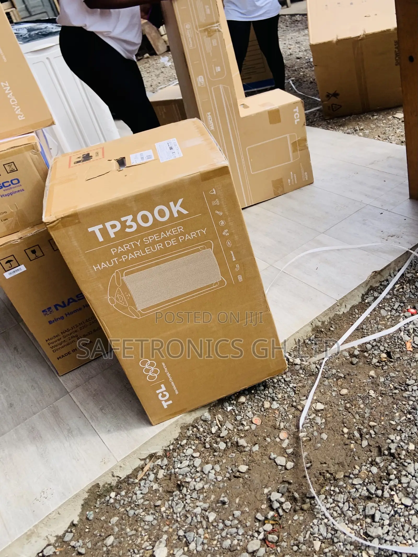 Check Out Bluetooth TCL 340 Watts Tp300k Black Speaker