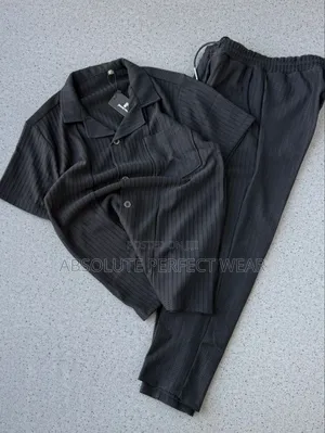 Plain Black Kaftan for Men