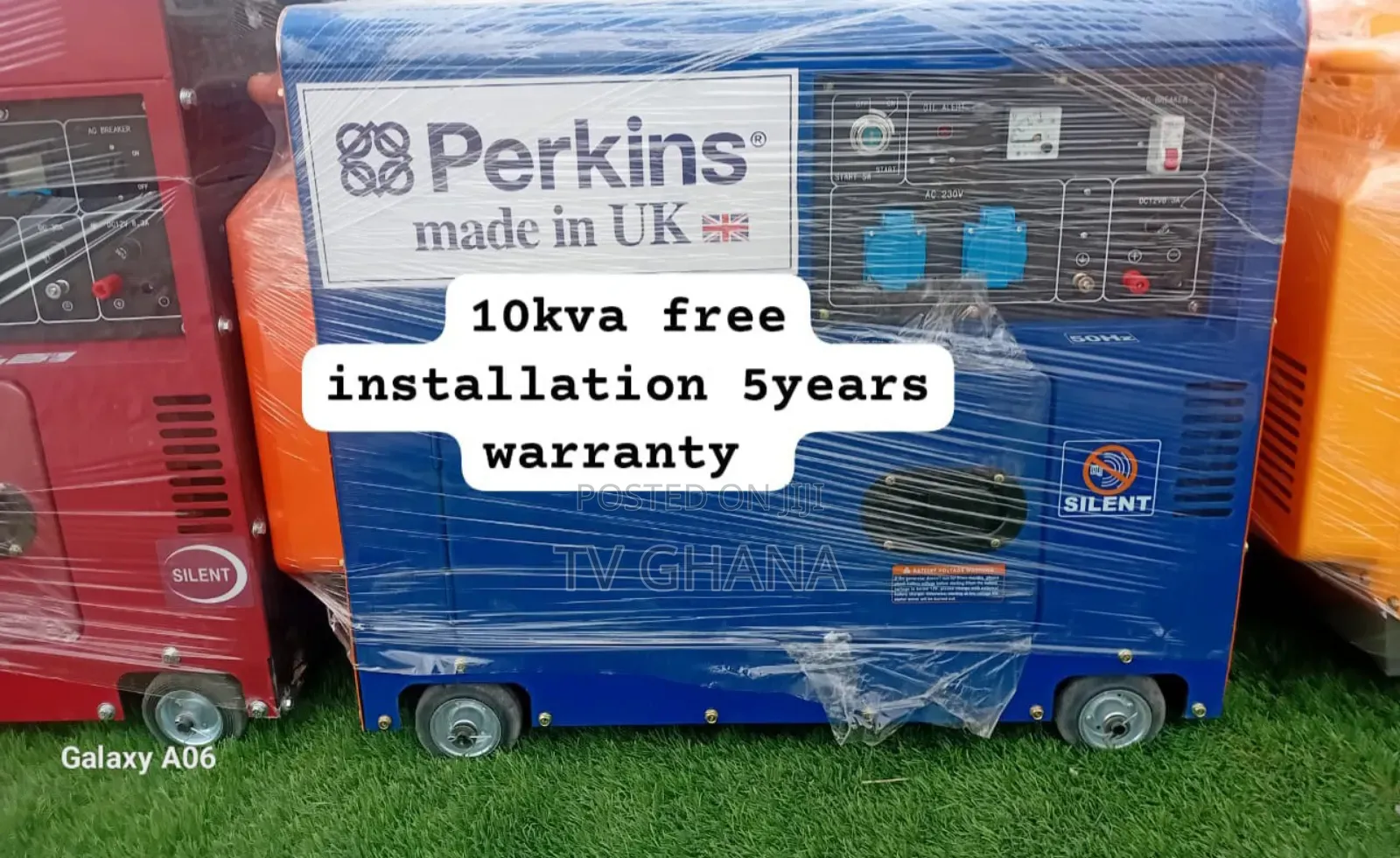 Own Power Today Perkins 10kva 13000watts Diesel Generator