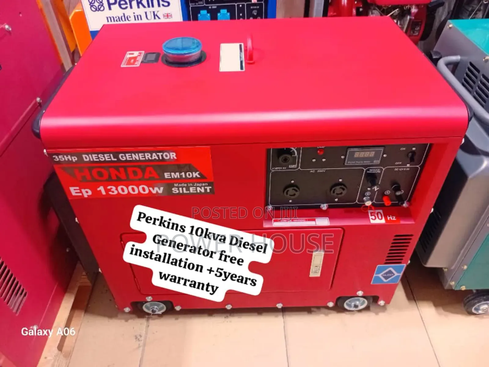 Energykit Honda Diesel Generator 10kva Silent