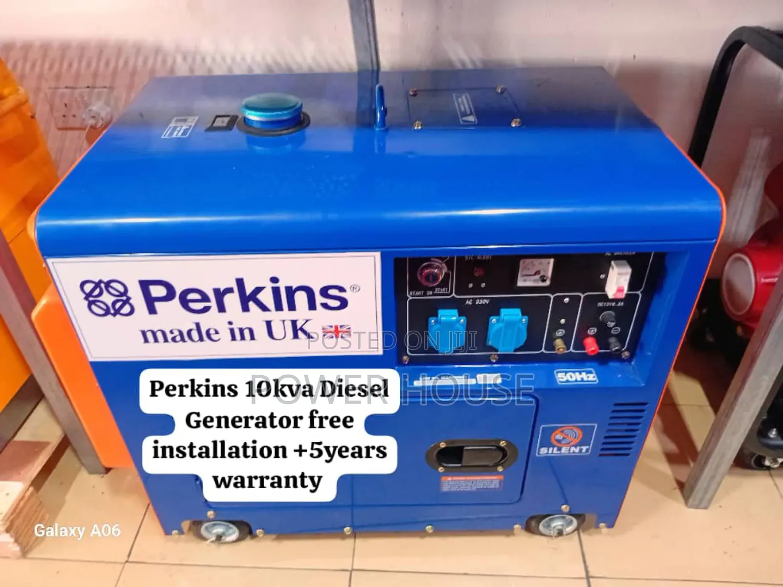 Power Wise Perkins Diesel Generator 10kva Silent