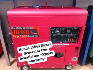 Energy Warrior Honda Diesel Generator 15kva Silent