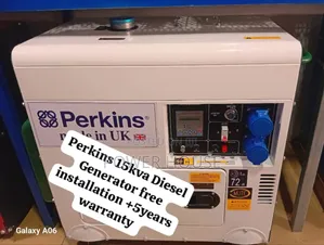 Energy Storm Perkins Diesel Generator 15kva Silent