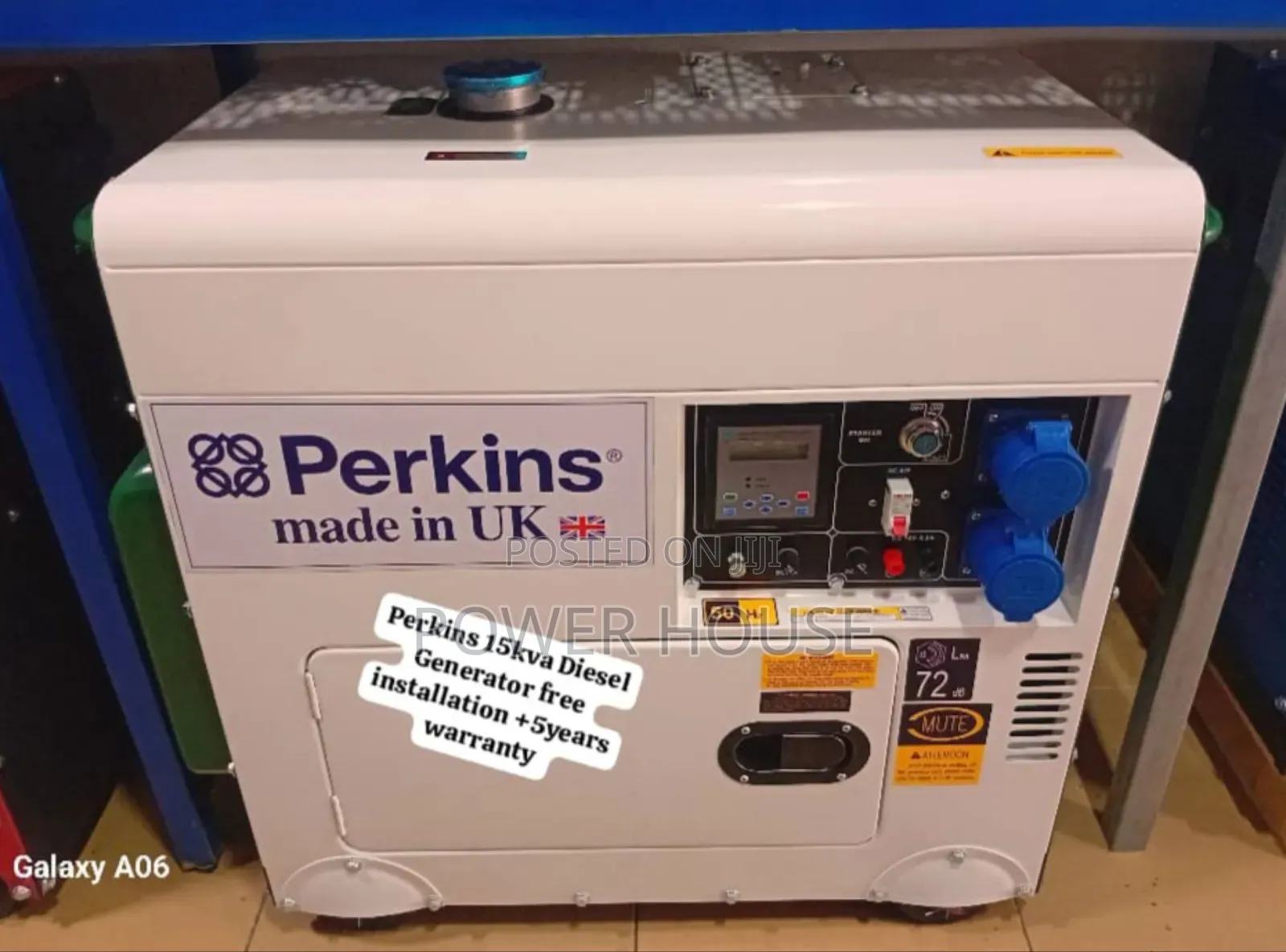 Energy Fusion Perkins Diesel Generator 15kva Silent