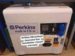 Power Storm Perkins Diesel Generator 15kva Silent