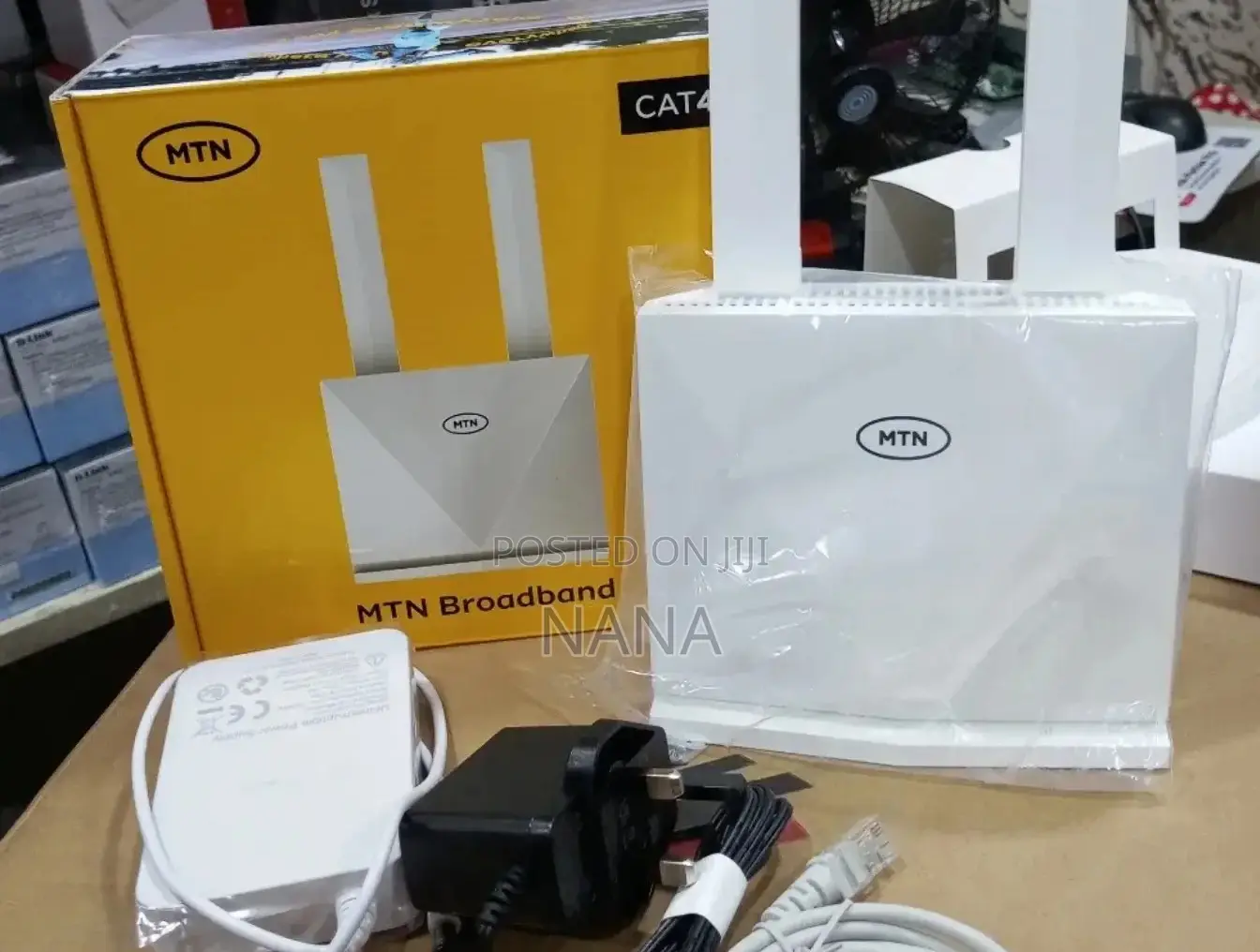 Turbo Universal Router 4g, Router Mtn, [With Power Bank]