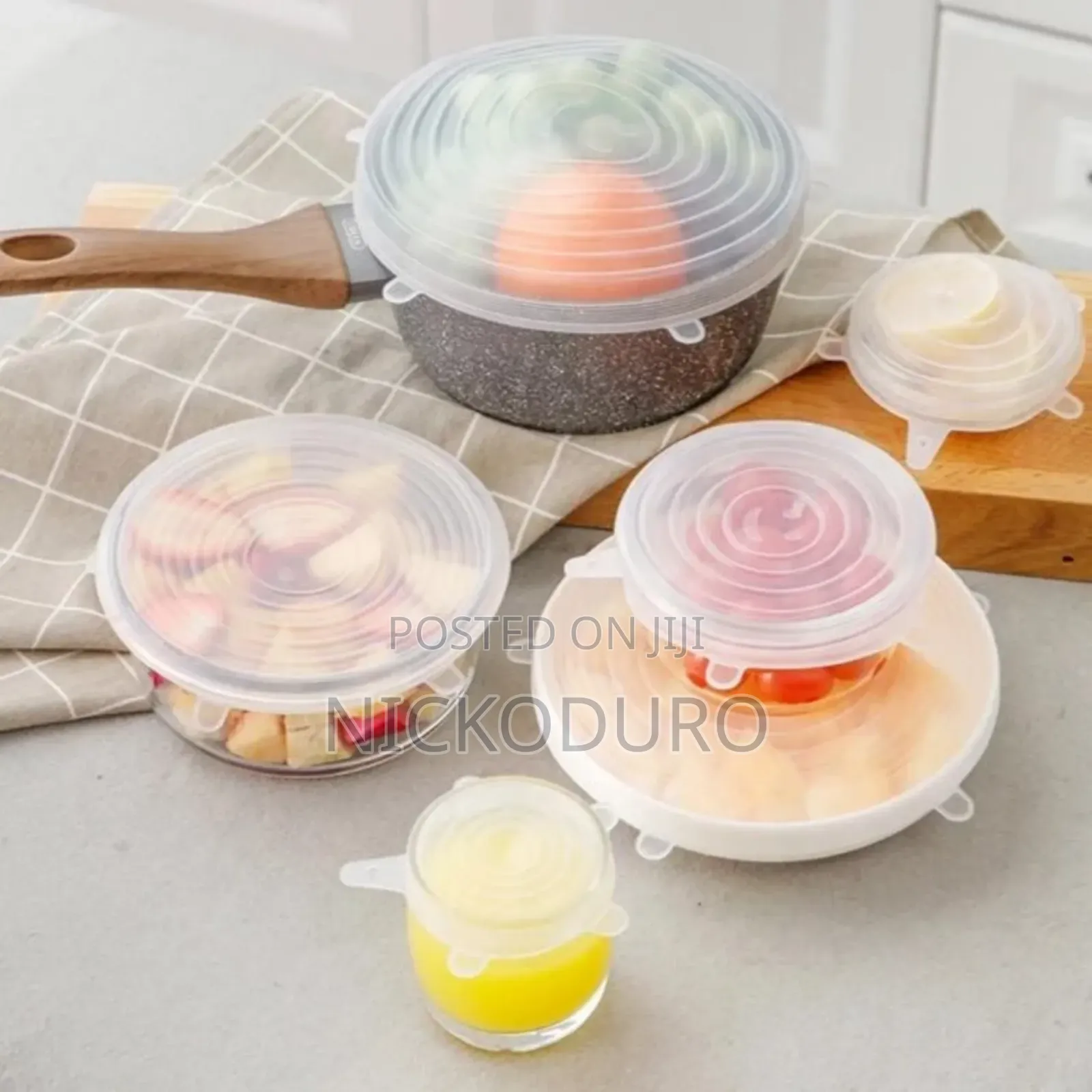 Silicone Food Cover 6pcs/Set