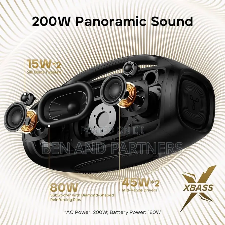 Tribit Storm Blast 2 Bluetooth & Karoke 200w Speaker