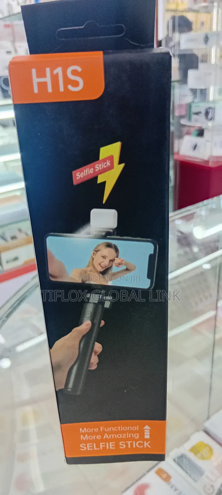 Selfy Stick With Light 1m(Uk)