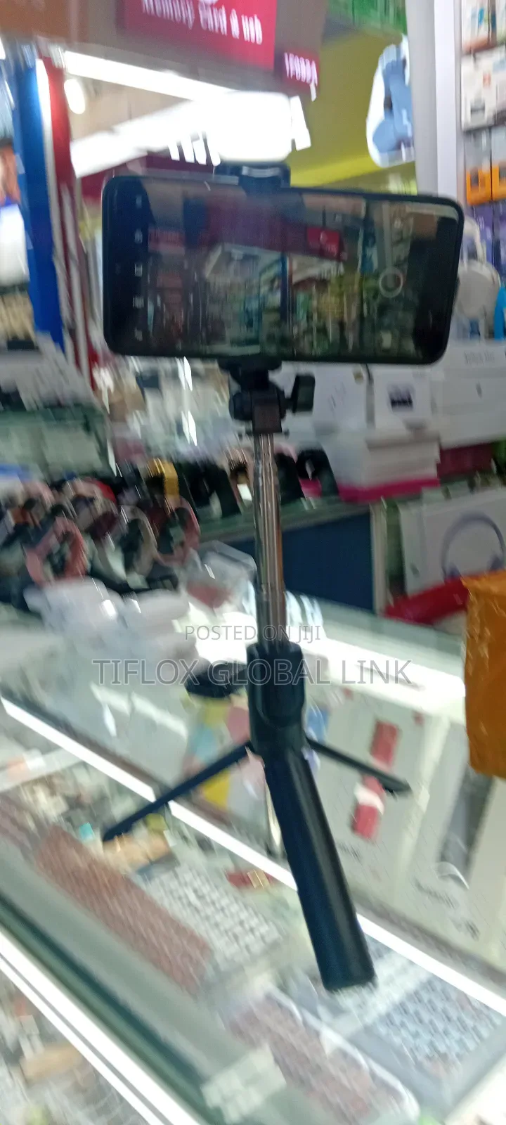 Selfy Stick With Light 1m(Uk)