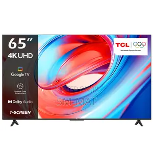 Slim Frameless TCL Tv 65inches Smart Satellite Android Uhd