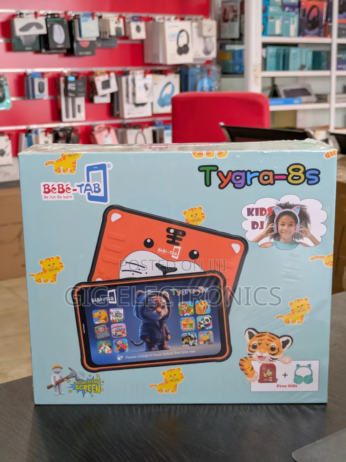 New Bebe Tygra-8s 128 GB Pink