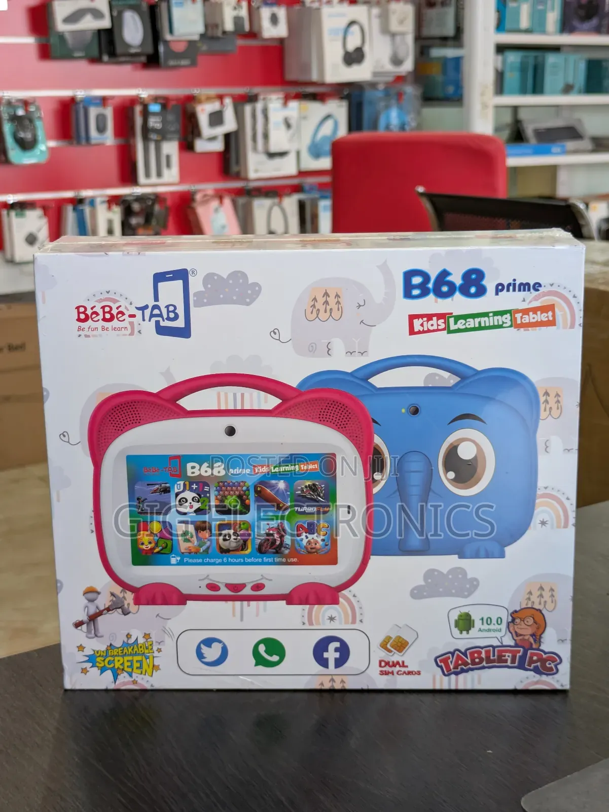 New Bebe B68 Prime 256 GB Blue