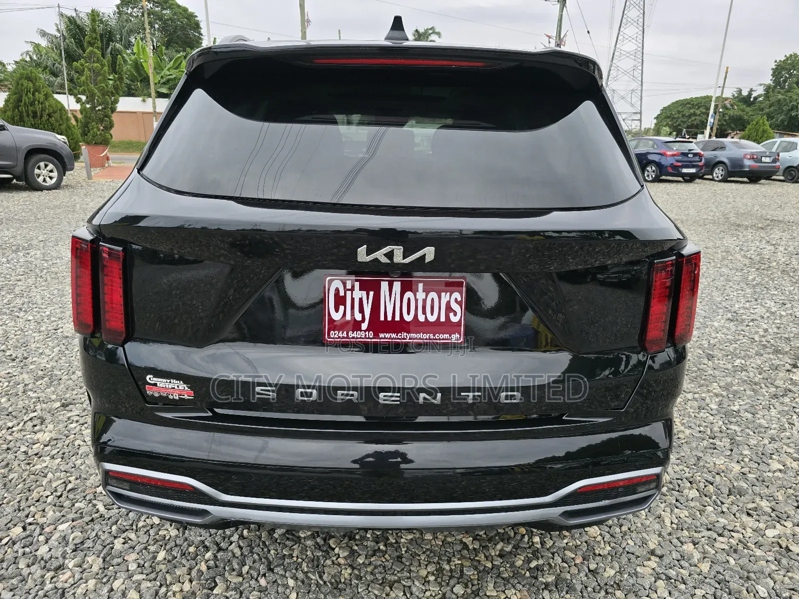 Kia Sorento S 2022 Black