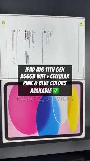New Apple iPad (2025) 256 GB Blue