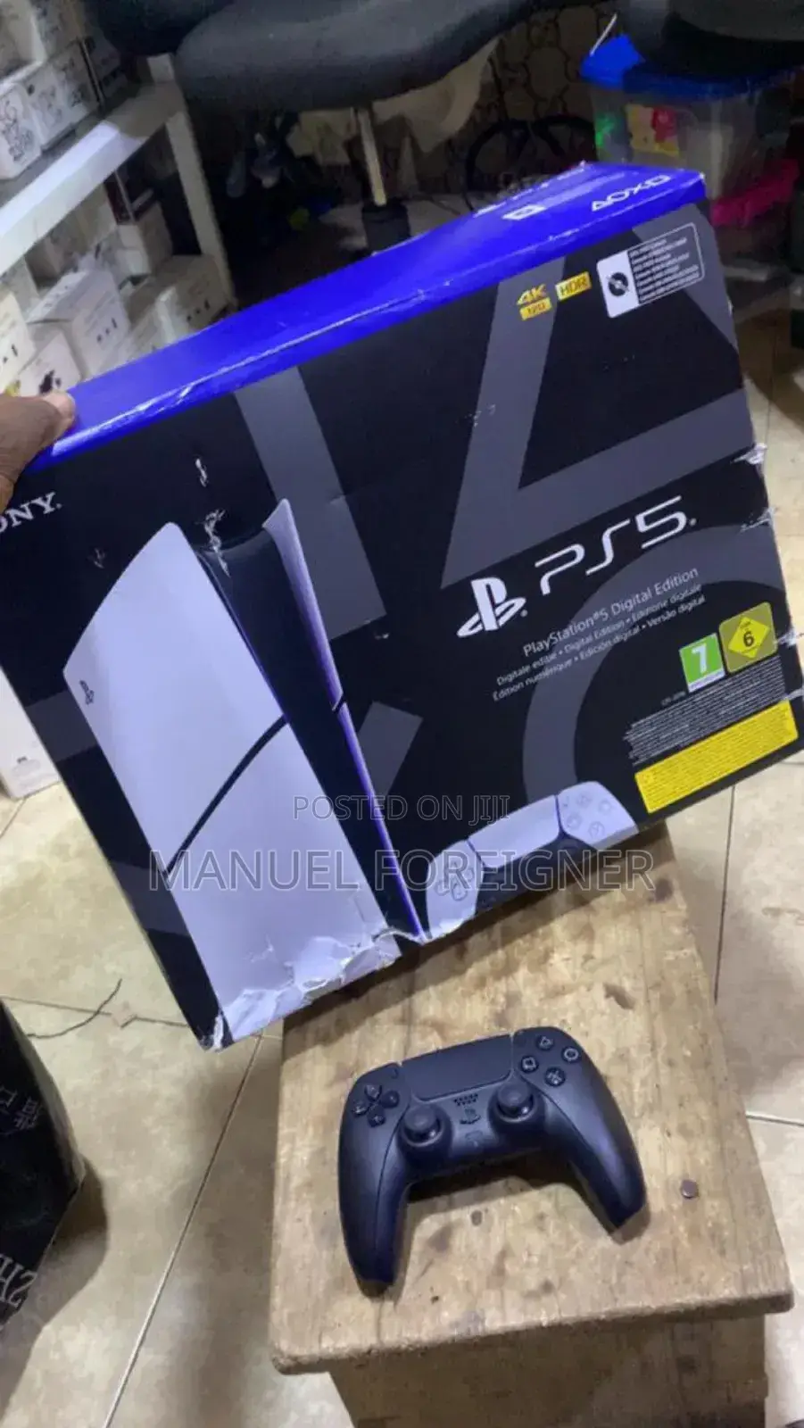 Ps5 Console With Controller