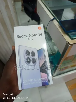 New Xiaomi Redmi Note 14 Pro 256 GB Black