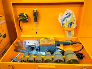 800 Watt / 1500 Watt Plastic Welding Tool + 6pcs Sockets - Ptwt215002