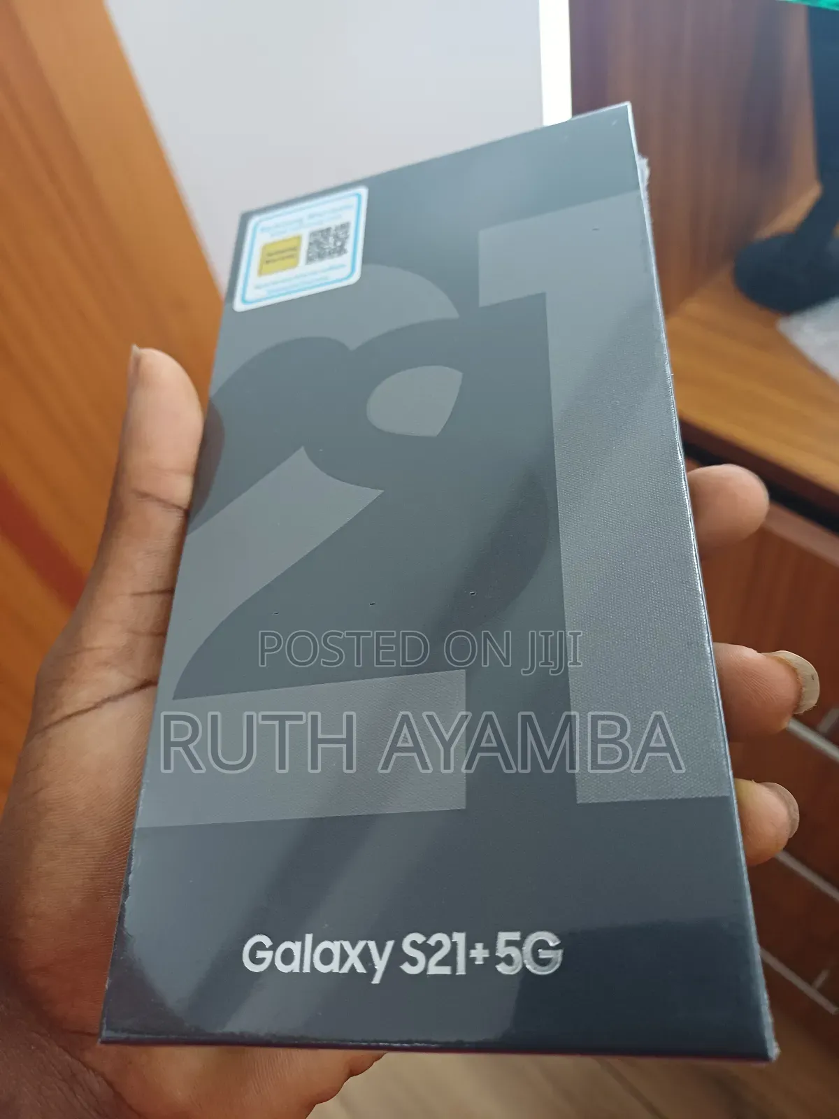 New Samsung Galaxy S21+ 5G 128 GB Black