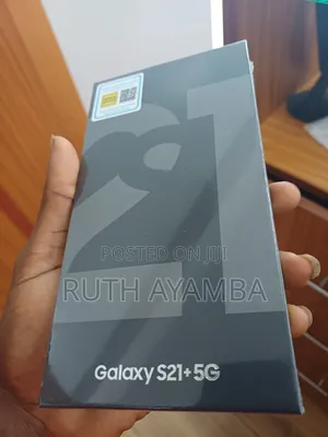 New Samsung Galaxy S21+ 5G 128 GB Black
