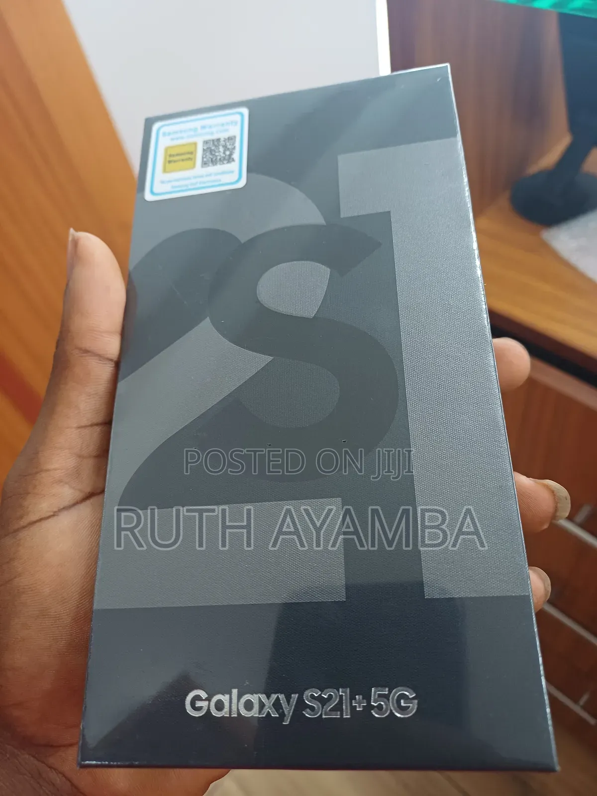 New Samsung Galaxy S21+ 5G 128 GB Black