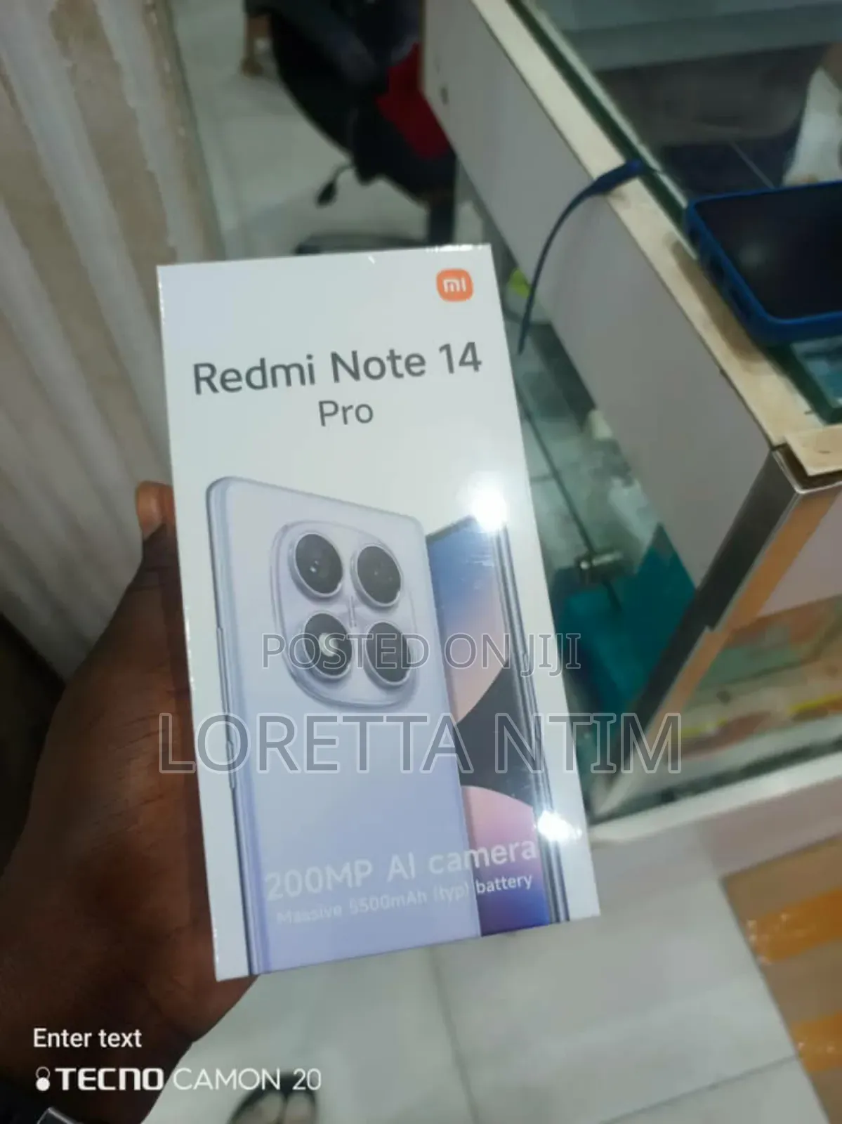 New Xiaomi Redmi Note 14 Pro 256 GB Black