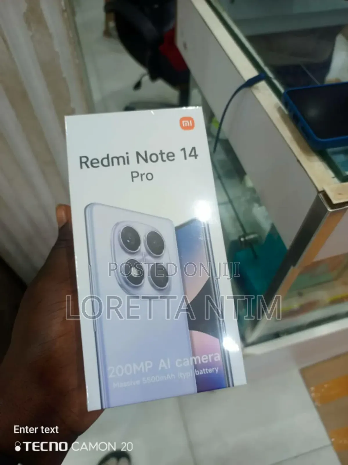 New Xiaomi Redmi Note 14 Pro 256 GB Black