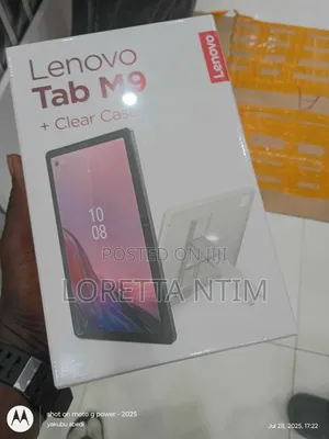 New Lenovo Tab M9 64 GB Black