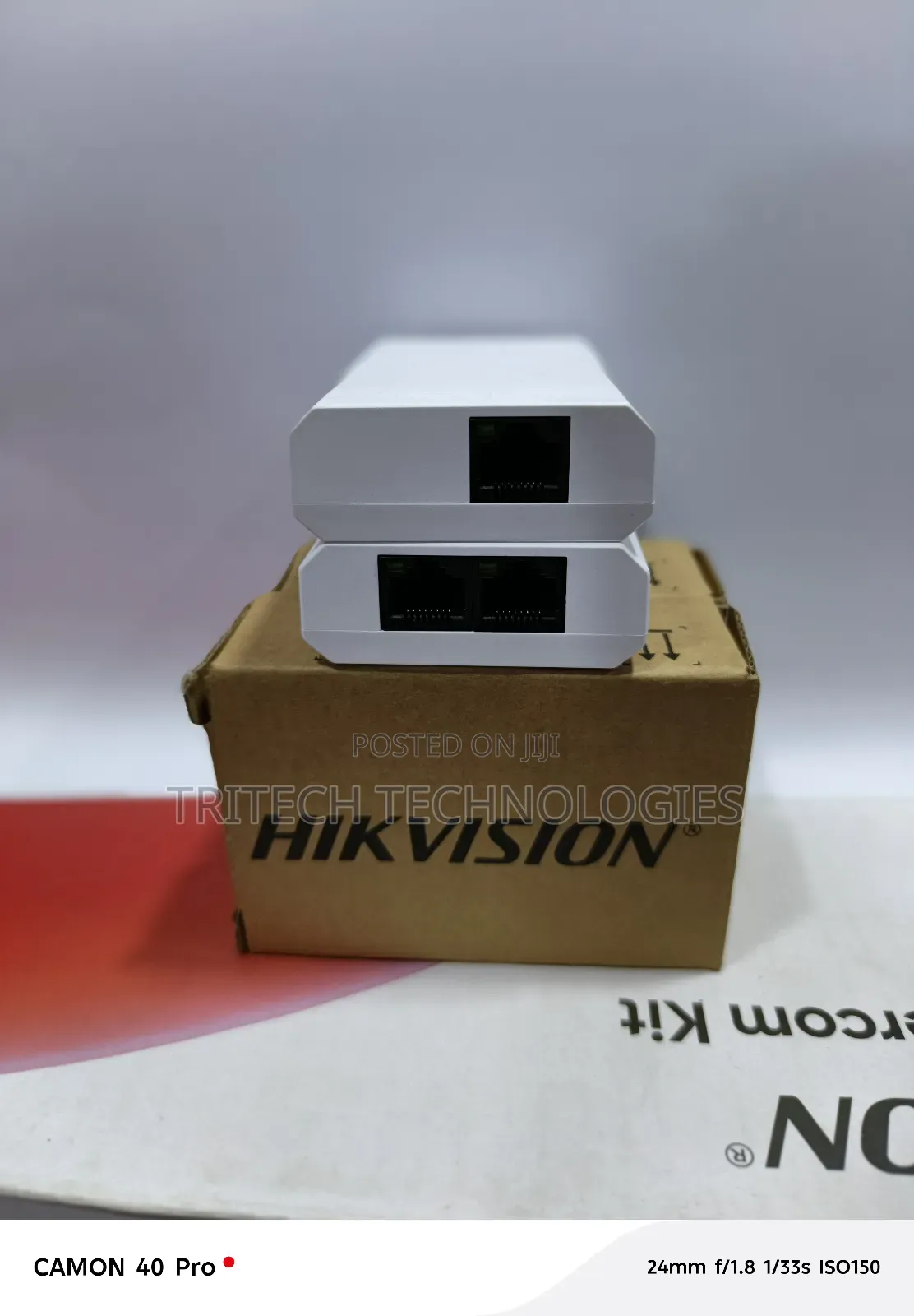 Hikvision Ds-3e0503dp-E/R
Gigabit Poe Repeater