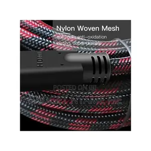 20m Hd Hdmi Cable High Speed /Ethernet 3d - Black/Red