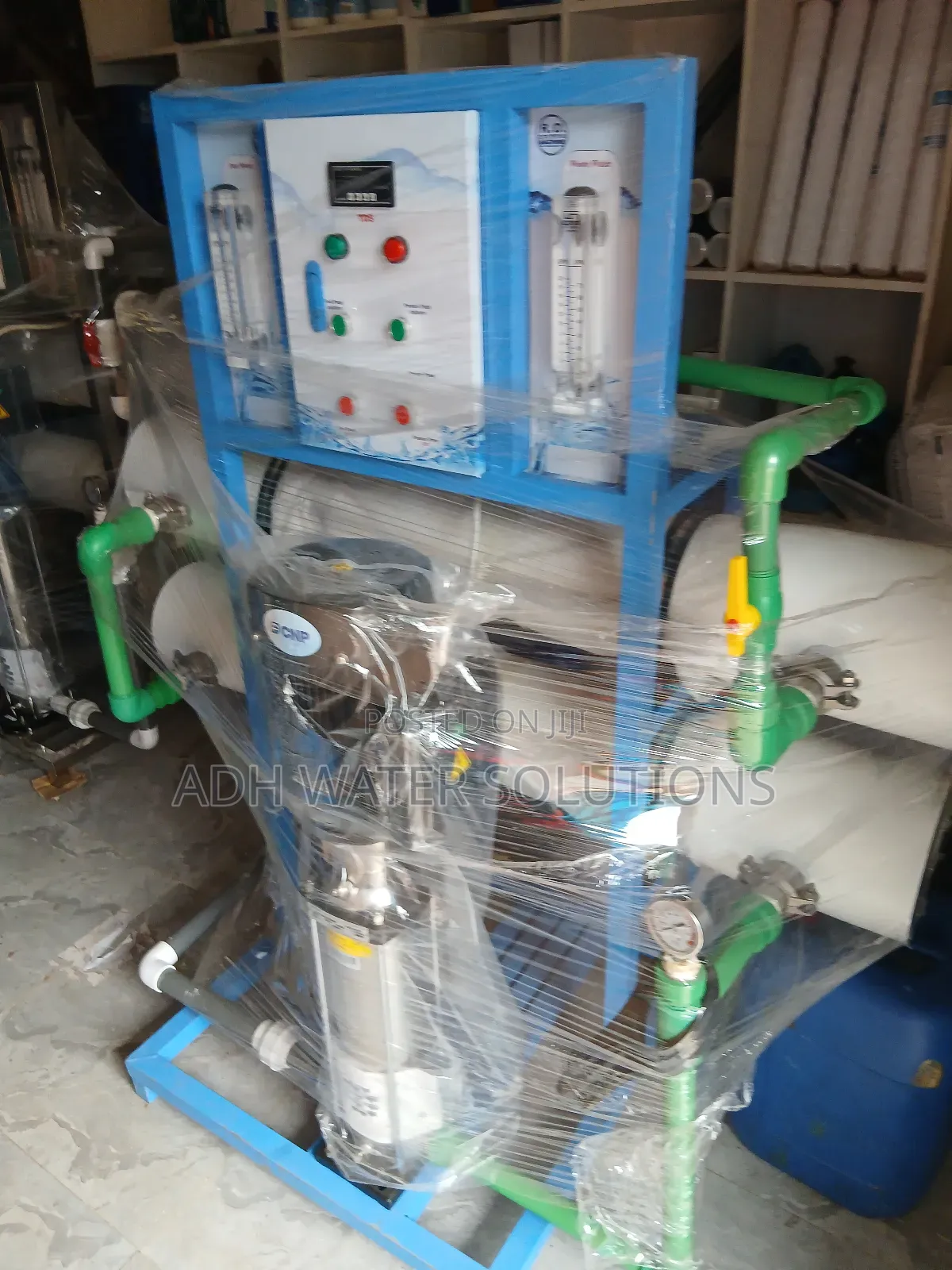 R.O System for Salty Water Treatment